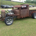 1946 DODGE RATROD {chevy running gear} TITLED AS A DODGE.