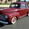 1946 Early 1947 Ford Coupe, RUST FREE 50s Traditional Hot Rod Kustom