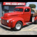 1946 Ford 1/2 Ton Truck 33,057 Miles Red  V6 Automatic