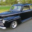 1946 ford 2-Door Sedan Hot Rod Classic Black & Super Nice like a 1947 or 1948