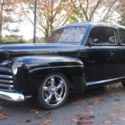 1946 Ford 5 Window about 300 Miles Black sedan 350 CID V8 4 speed auto.
