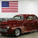 1946 Ford Coupe  2212 Miles Red  408 V8 Automatic