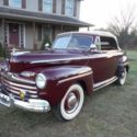 1946 Ford Super Deluxe Convertible, w/columbia overdrive, V8, nice driver