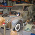 1946 FORD TONNER TON PANEL TRUCK