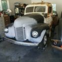 1946 IHC shortbed pickup, complete, with 95% of bodywork complete..