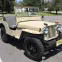 1946 Jeep cj2a Tan 4WD Manual NA