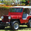 1946 JEEP WILLYS CJ2A 4X4 FRAME OFF NUT AND BOLT RESTORATION V6 CHEVY VORTEC