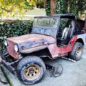 1946 Jeep Willys CJ2A CJ-2A w/ V6 Small Block Conversion Clean Title in Hand