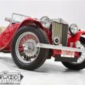 1946 MG TC  14092 Miles Red Convertible  Manual
