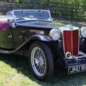 1946 MG TC  4400 Miles Black Convertible I4 1.2L Manual