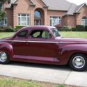 1946 PLYMOUTH DELUXE COUPE CUSTOM STREET ROD