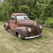 1946 Studebaker Pickup Red