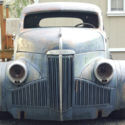 1946 Studebaker with 6BT turbo diesel 5 speed trans GTO front clip 6 in Z'd rear