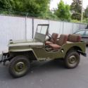 1946 Willys CJ2A 100% Restoration