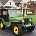 1946 Willys CJ2A Nice Solid Jeep! Garage Queen NO RESERVE! AWESOME JEEP DRIVER
