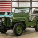 1946 Willys Jeep CJ-2A 1217 Miles Army Green Jeep Inline 4-Cylinder 3-Speed Manu
