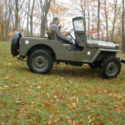 1946 WILLYS JEEP MILITARY STYLE
