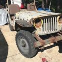 1947, 1948 WILLYS JEEP CJ2A, FOR PARTS OR RESTORE