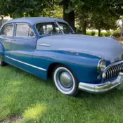 1947 BUICK SUPER Mechanically restored new interior Xtremely clean just paint