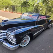 1947 Cadillac 62 Convertible Convertible Black