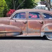 1947 Cadillac Hot Rod Patina Power Tour