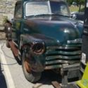 1947 Chevrolet 3100 pickup truck and spare 5 window cab and lots of parts!