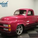 1947 Chevrolet 3100 Restomod 1359 Miles Raspberry Metallic Pickup Truck 350 LT1