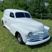 1947 Chevrolet Sedan Delivery Sedan White
