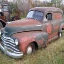 1947 Chevrolet Stylemaster Panel     3 Speed Manual