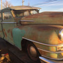 1947 Chrysler Royal 4 Door Rat Rod Lots of Chrome & Patina Barn Find Original