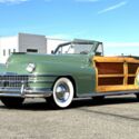 1947 Chrysler Town & Country  99214 Miles Polo Green Convertible