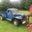 1947 Dodge Power Wagon - Antique Snow Plow Truck (Runs And Drives!)