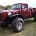 1947 Dodge Power Wagon on a 92 Dodge Ram 250 4x4 Cummins Turbo Diesel