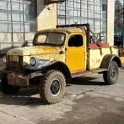 1947 Dodge Power Wagon Pickup Yellow 4WD Manual