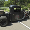 1947 dodge rat rod pickup old Anheuser-Busch (Budweiser) symbol on door