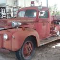 1947 Ford Chasis Fire Truck