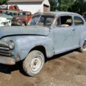 1947 FORD TUDOR SEDAN COLUMBIA REAR END