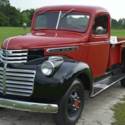 1947 GMC EC-251   1 TON  10,350 Miles Red Pickup Truck  Manual