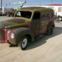1947 international panel truck roller no motor no trans comes with a ford 9 in