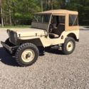 1947 JEEP WILLYS with factory PTO