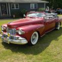 1947 lincoln cont.conv. rust free