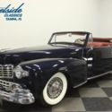 1947 Lincoln Continental Convertible 3562 Miles Regal Blue Convertible 12 Cylind