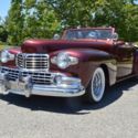 1947 Lincoln Continental Convertible Maroon Automatic 59,500 Miles