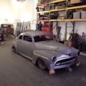 1947 mercury chopped channeled air bagged kustom rat rod street coupe project