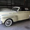 1947 MERCURY CONVERTIBLE. SOLID TEXAS CAR IN STORAGE SINCE 1994. RUNS AND MOVES