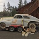 1947 Oldsmobile 2 door fastback coupe 47 46 48 olds barn find Chevy