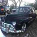 1947 Oldsmobile Dynamic 78 Sedan Black RWD Automatic Deluxe