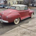 1947 Plymouth Convertible barn stored many years, solid original condition rare!