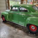 1947 Plymouth DeLuxe Coupe Green RWD Automatic p15