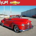 1947 Plymouth pass car 2dr 46321 Miles Red convertible  8 Cylinder 4-Speed Autom